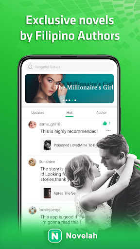 Novelah app screenshot
