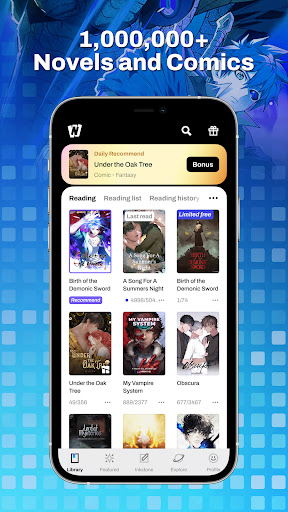 WebNovel Screenshot 1