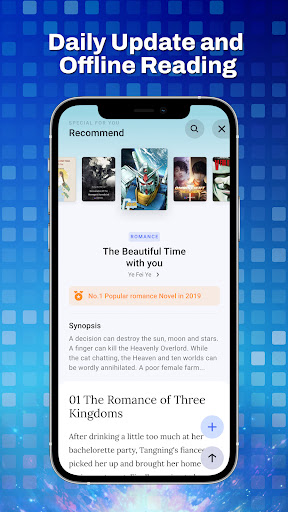 WebNovel app screenshot